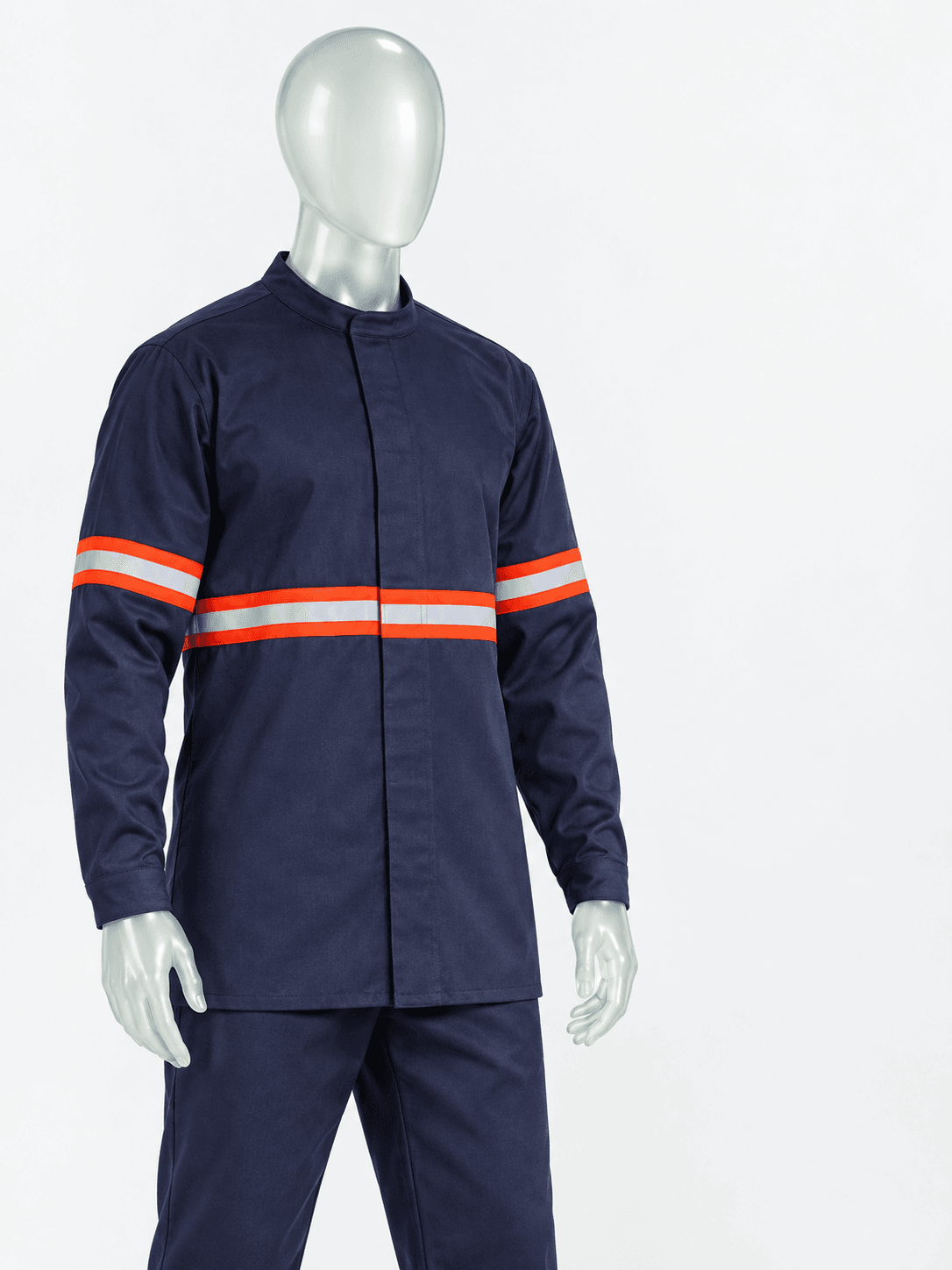Vestimentas da linha Thermic Wear — calor em manequim de vidro fosco