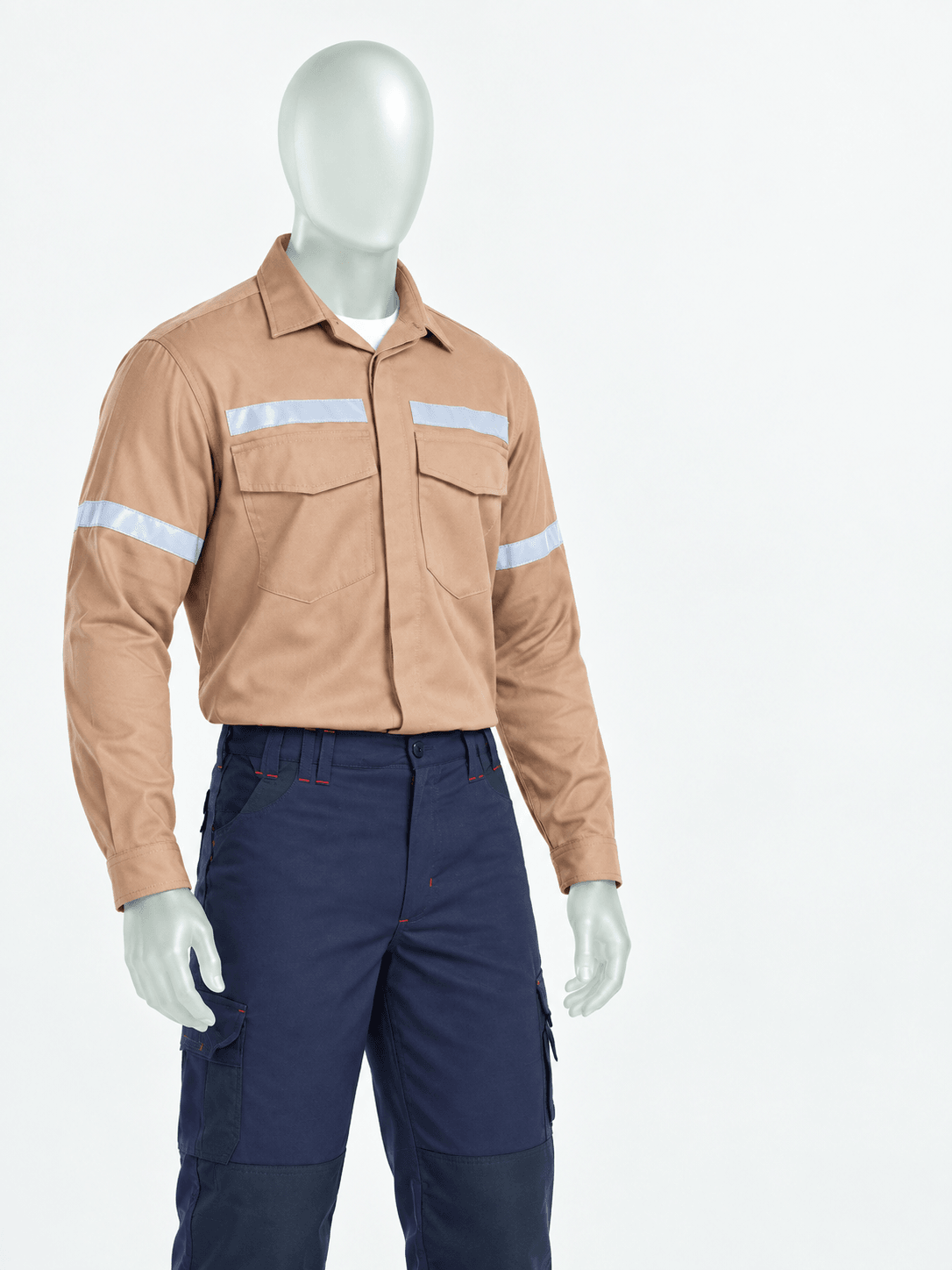 Uniforme Work Wear operacional em manequim neutro