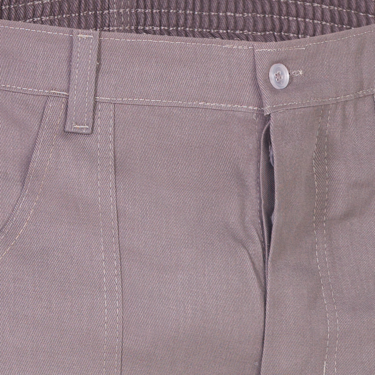 Calça para Eletricista NR10 FR - Cinza Com Faixa - Image 3